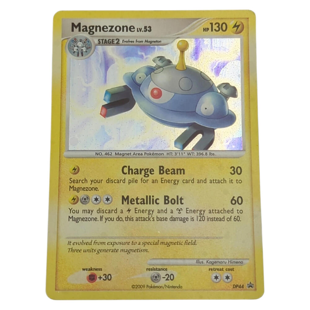 Pokemon TCG‎ Magnezone DP44 Holo Rare 2009 Diamond & Pearl Promo LP